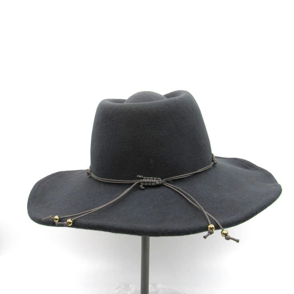 Nikki Beach Mica Wool Hat in Grey OS - Picture 4 of 6